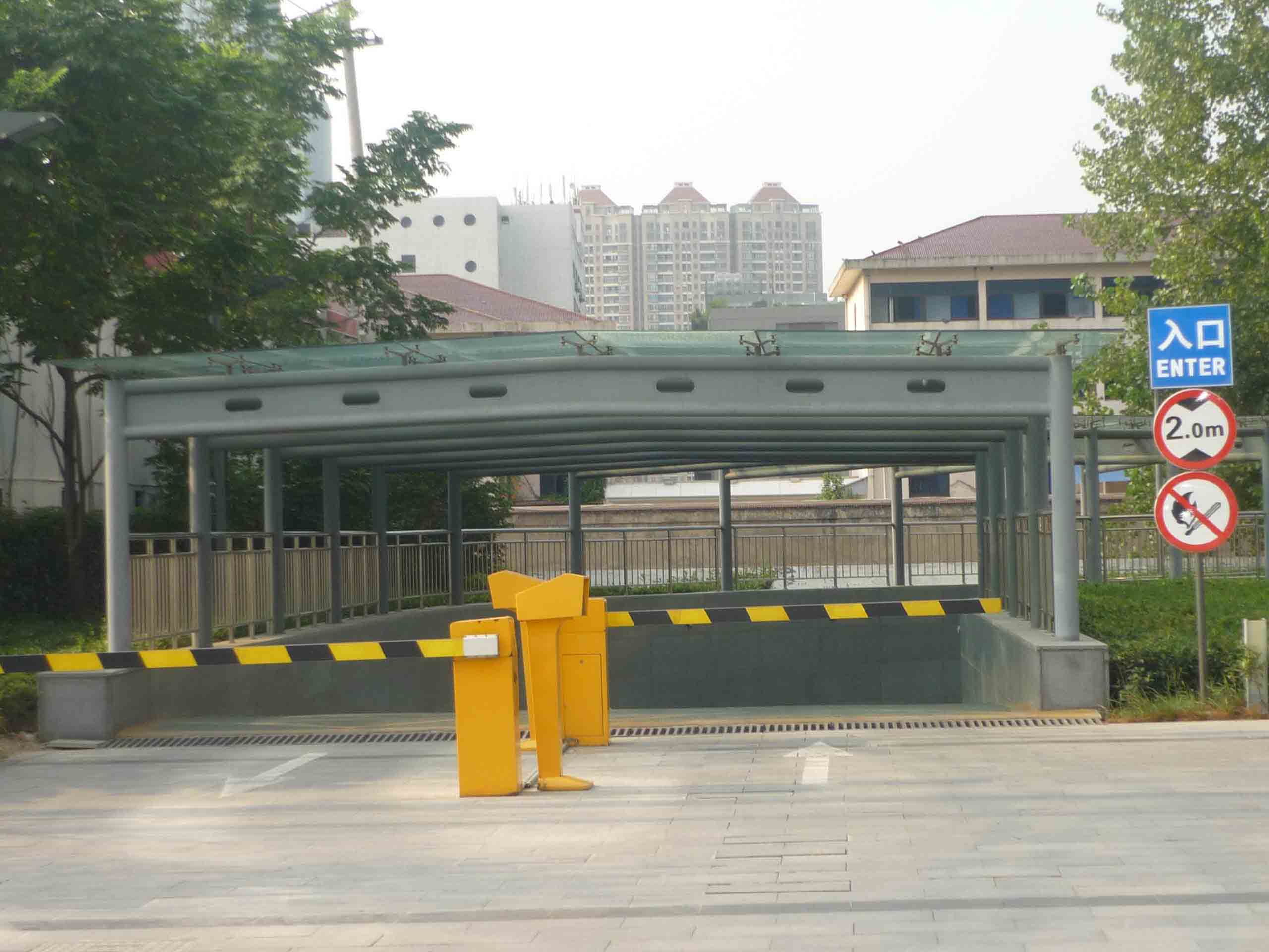 陜西地下車(chē)庫(kù)出入口