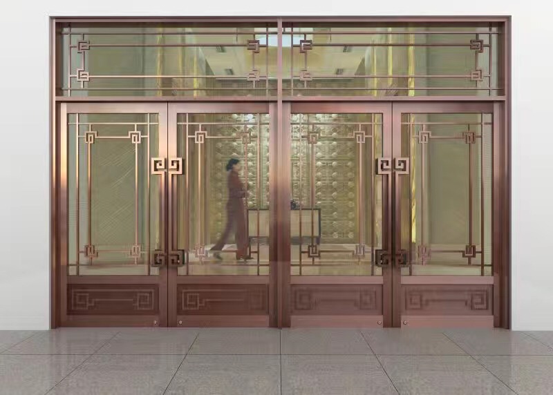 甘肅金昌銅門安裝效果 甘肅金昌銅門安裝效果