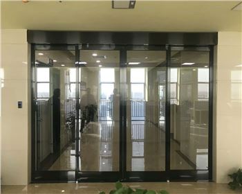 抗指紋黑鈦紗不銹鋼包邊自動門